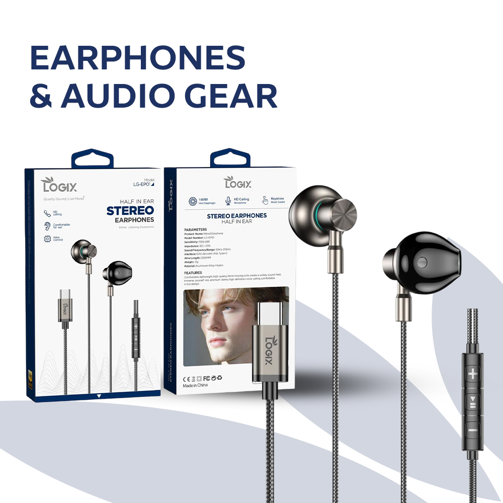 Earphones & Audio Gear - Logix