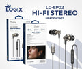 Logix LG-EP02 Hi-Fi Stereo Noise Cancelling Headphones - Logix