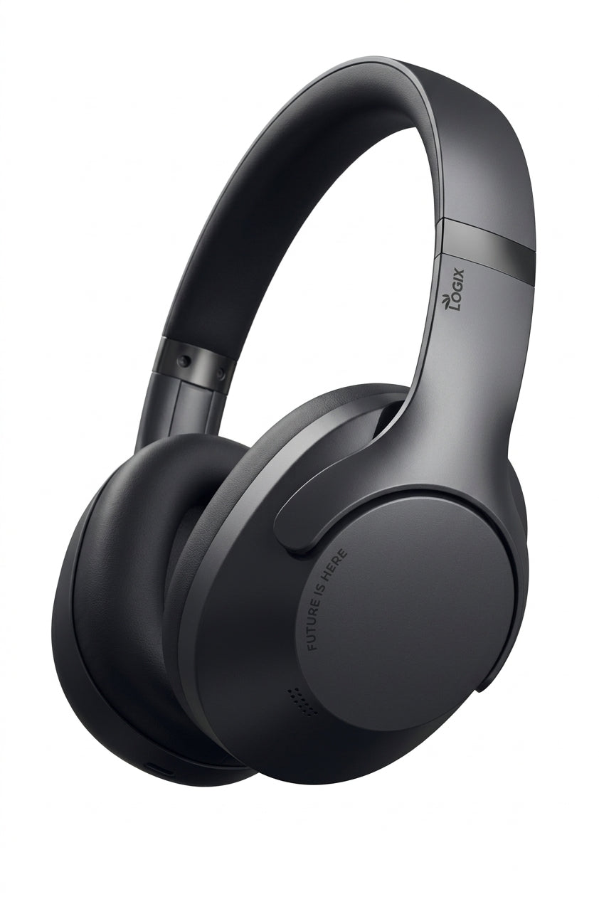 سماعة رأس لوجيكس سبيس إلغاء الضوضاء النشط فوق الأذن (Logix SPACE ANC Over-Ear Headphones)
